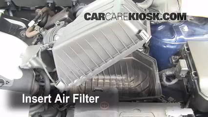 2007-2012 Hyundai Veracruz Engine Air Filter Check - 2008 Hyundai ...